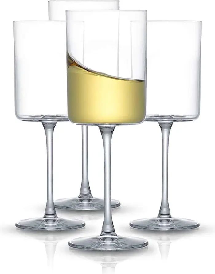 Claire Crystal Cylinder White Wine Glass - Set of 4 | Nordstrom Rack