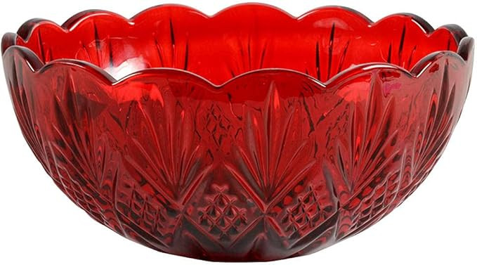 Godinger Dublin Red Serving Bowl | Amazon (US)