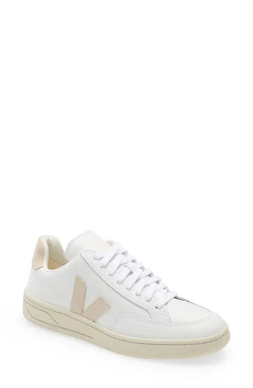 Veja V-12 Sneaker in Extra-White Sable at Nordstrom, Size 36 | Nordstrom