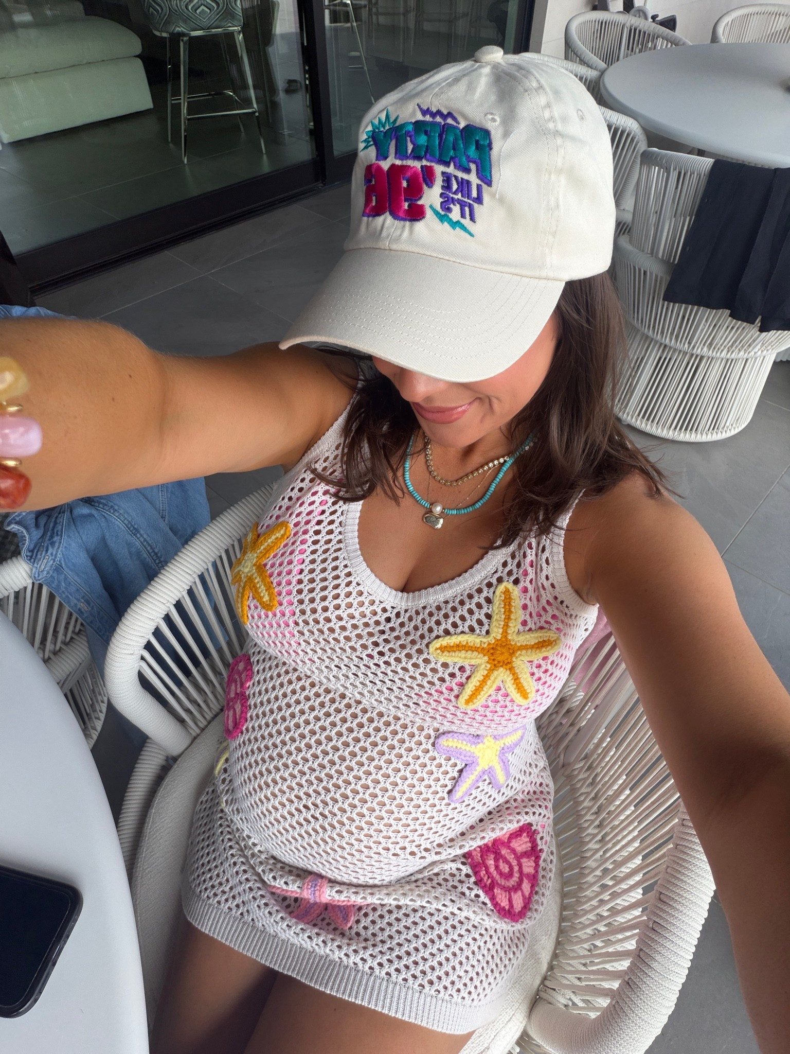 Love this Amazon cover up! Wearing size S with the bump 

Pool day, knit cover up

#LTKSwim #LTKBump #LTKootd