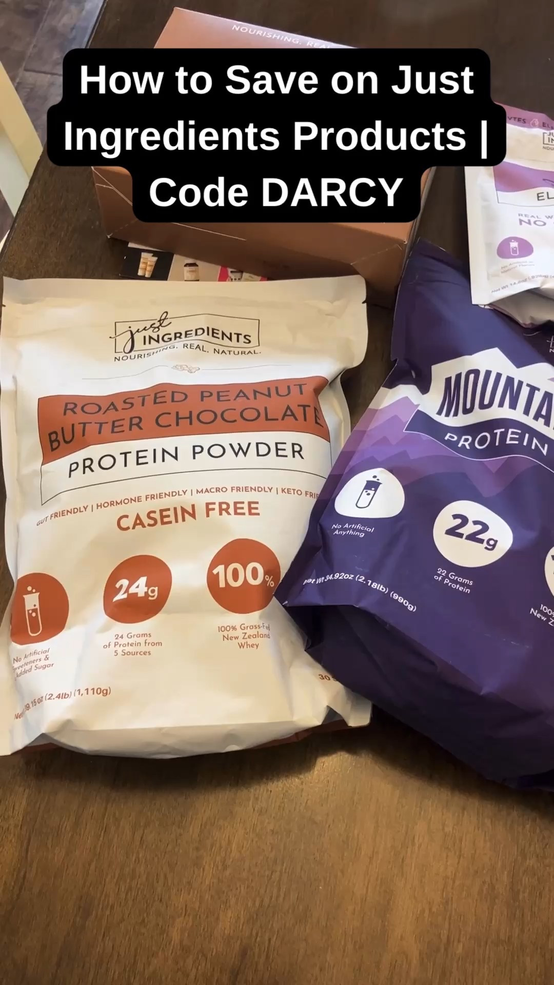 Stocked up on my favorite Just Ingredients protein powder and electrolytes! So many amazing flavors and no yucky ingredients. Use Just Ingredients coupon code DARCY to save 

#LTKdayinmylife #LTKmorningroutine #LTKfitnessgoals