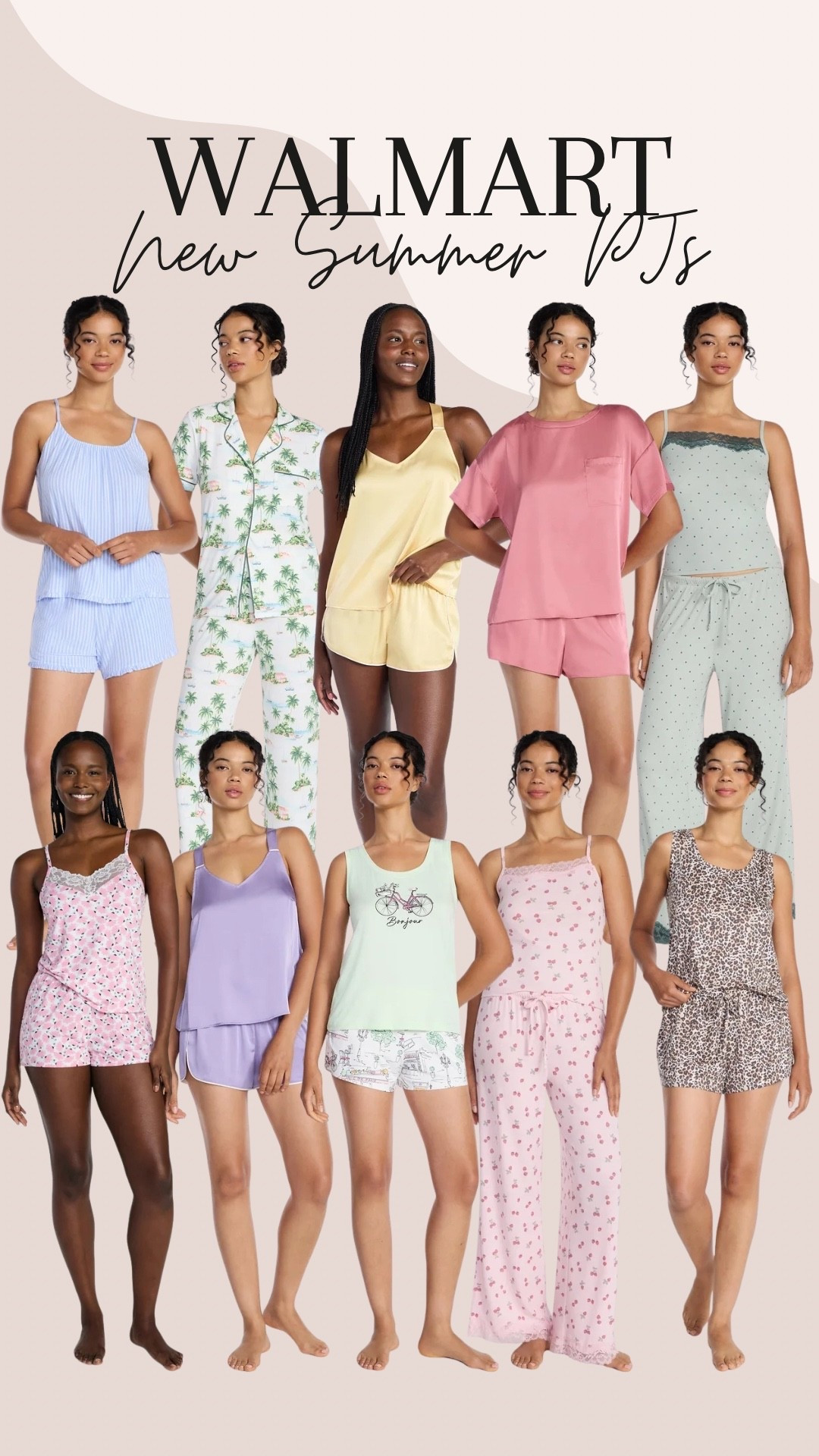 New summer pajamas just launched at Walmart from their Joyspun collection! Tons of cute summer styles with lots of color and print options. Some sets sold separately.

Available up to a size 3X and nothing over $20 🙌🏻🫶🏻

#LTKgrwm #LTKPlusSize #LTKootd