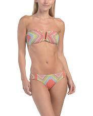 Summer Bandeau Top And Summer Hipster Bottoms Swimsuit Collection | TJ Maxx
