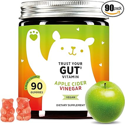 Bears with Benefits Apple Cider Vinegar Gummies – Metabolism & Detox Support with Vitamins B6, ... | Amazon (US)