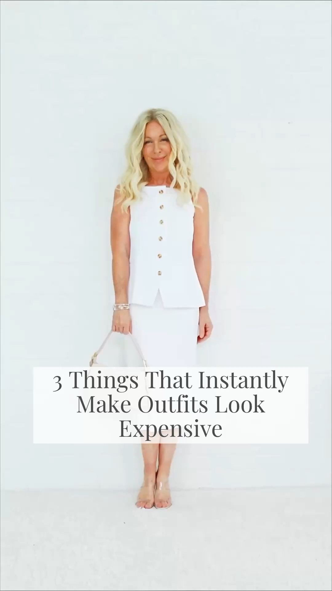 3 Things that Instantly Make Outfits Look More EXPENSIVE

✨ As a fashion creator with over 1 million followers across social media, I’ve helped thousands of midlife women find their style and reclaim their confidence  — and I can tell you this:

 👀The women with the most elevated style usually understand a few VERY specific visual tricks.

✨Today I’m sharing 3 things that instantly make midlife outfits look more expensive: 

✔ monochrome ✔ better fabrics ✔ less clutter 

💁🏼‍♀️Because looking polished in midlife has FAR more to do with strategy than spending money. 

🌿 Wellness is the foundation. ✨ Style is the expression.

And honestly?

The foundation of wellness completely changes how an outfit looks.

More tomorrow 🤍

#LTKSeasonal #LTKOver40 #LTKPetite