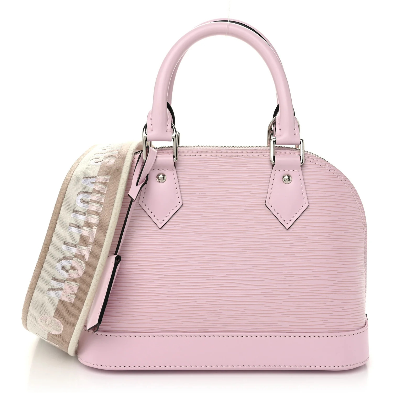 Louis Vuitton Epi Jacquard Alma BB Guimauve | FASHIONPHILE (US)