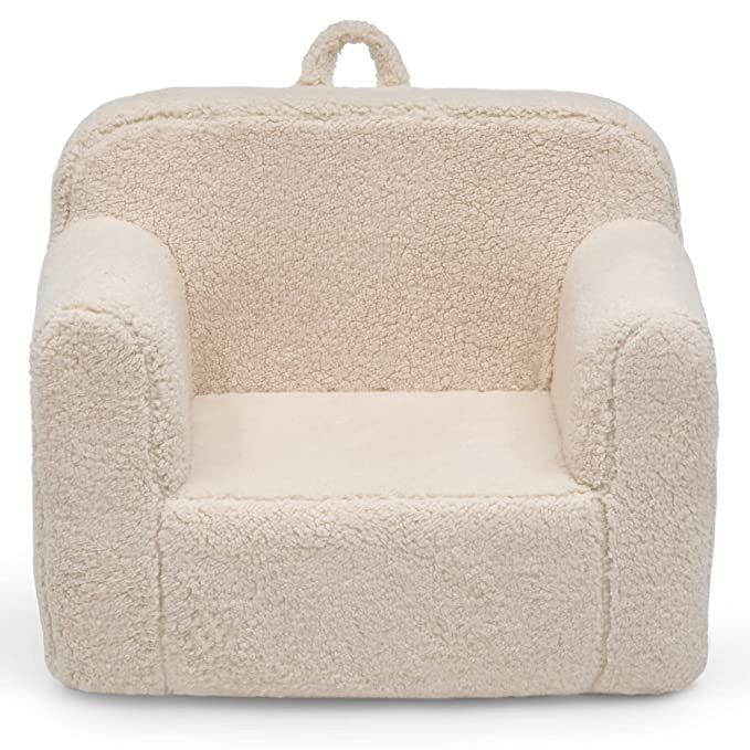Delta Children Cozee Sherpa Chair, Cream | Amazon (US)