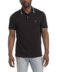 Short Sleeve Reef Double Tipped Interlock Polo | TJ Maxx