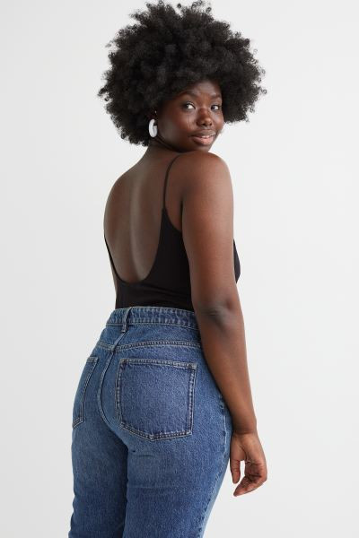 Geribde stringbody | H&M (DE, AT, CH, NL, FI)