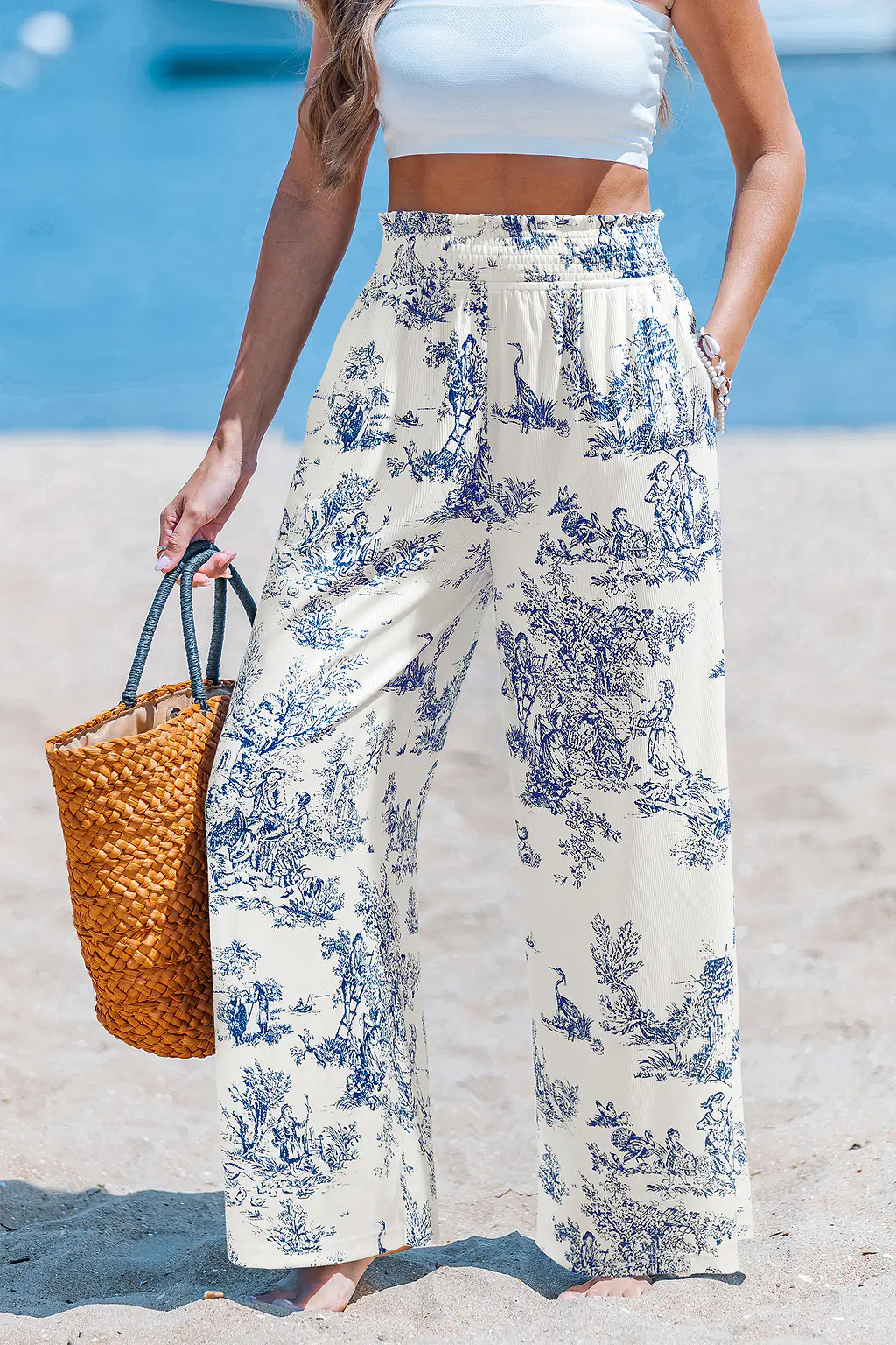 Into the Woods Floral Pants | Cupshe US