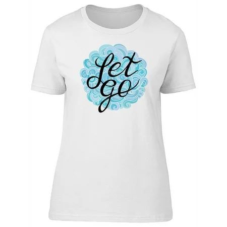 Let Go Cool Waves Graphic T-Shirt Women -Image by Shutterstock Female XX-Large | Walmart (US)