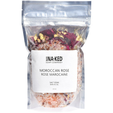 Buck Naked Soap Company Salt Soak Moroccan Rose | Well.ca