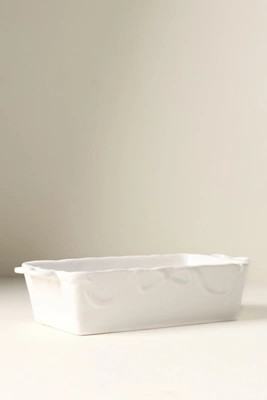 Benedita Bow Stoneware Loaf Pan | Anthropologie (US)