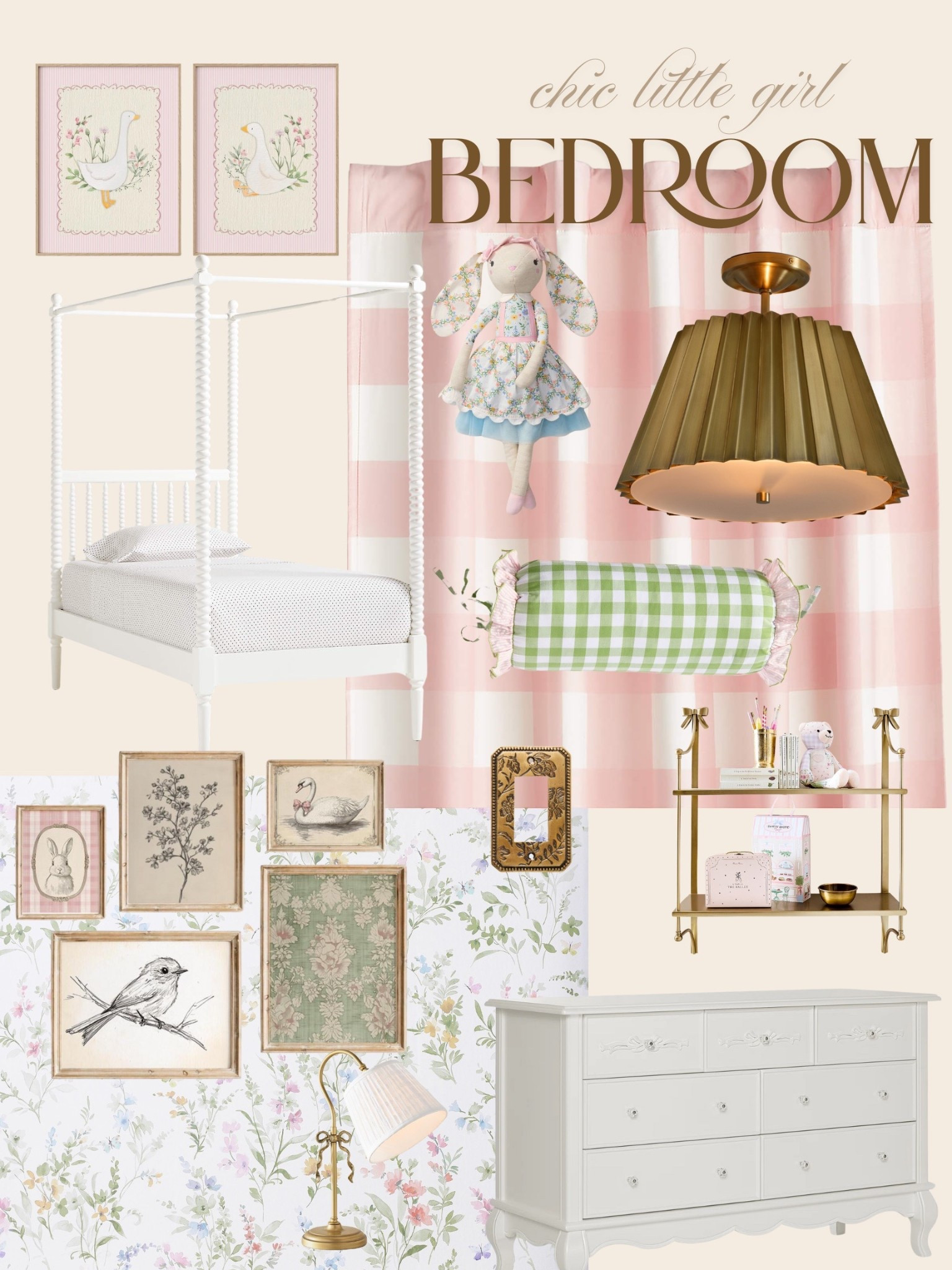 chic and girly toddler bedroom inspo

#LTKFamily #LTKKids #LTKHome