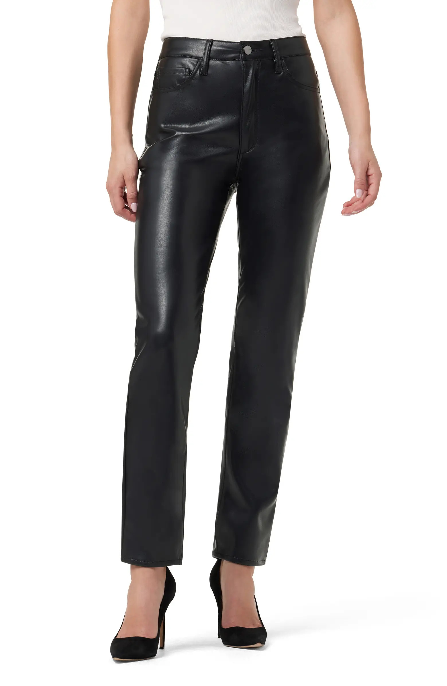 Joe's The Honor Ankle Faux Leather Pants | Nordstrom | Nordstrom