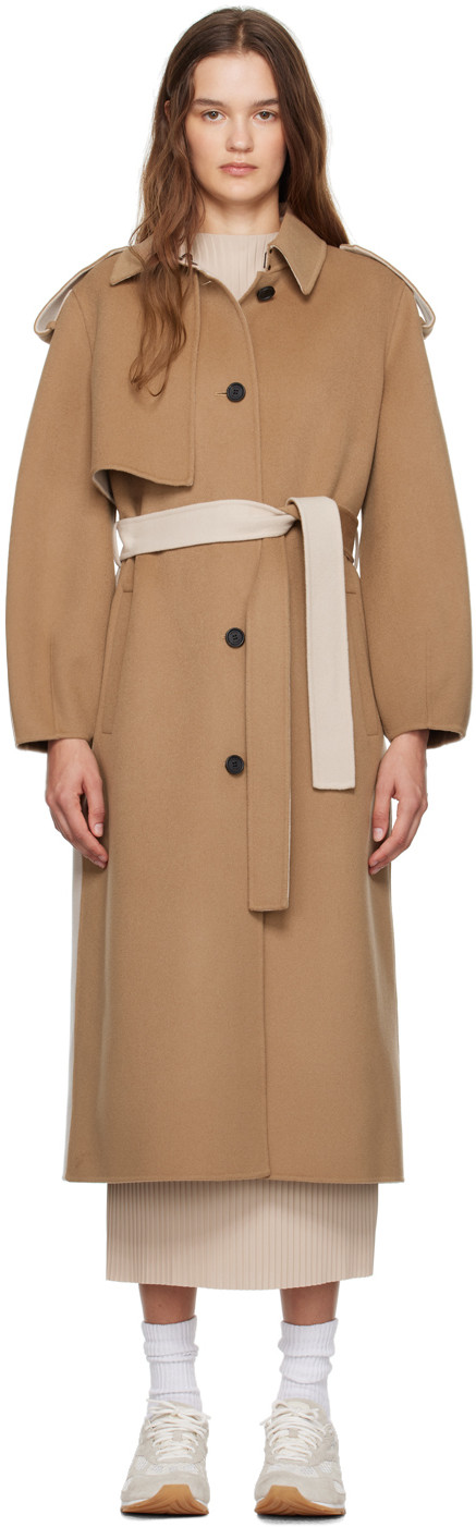 MACKAGE Tan & Beige Ceyla Coat | SSENSE