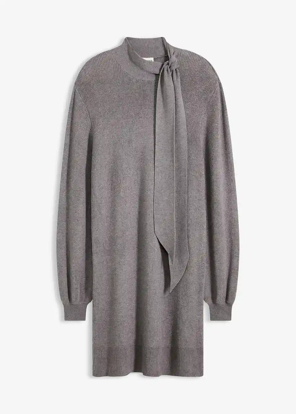 Strickkleid mit Schleife aus softem Viskose-Mix | Bonprix DE
