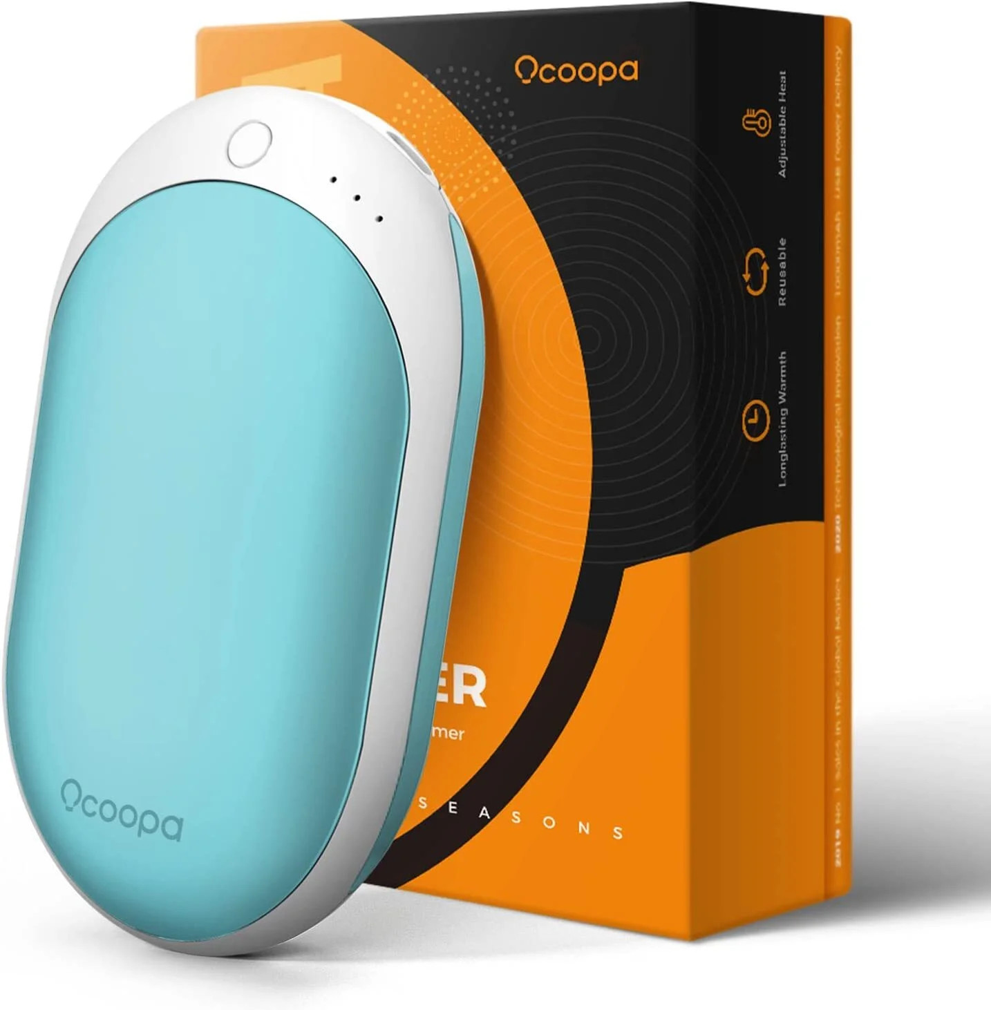 OCOOPA Hand Warmers Rechargeable, 7800mAh Long-Lasting Heating Electronic Pocket Heater, Best Tec... | Walmart (US)
