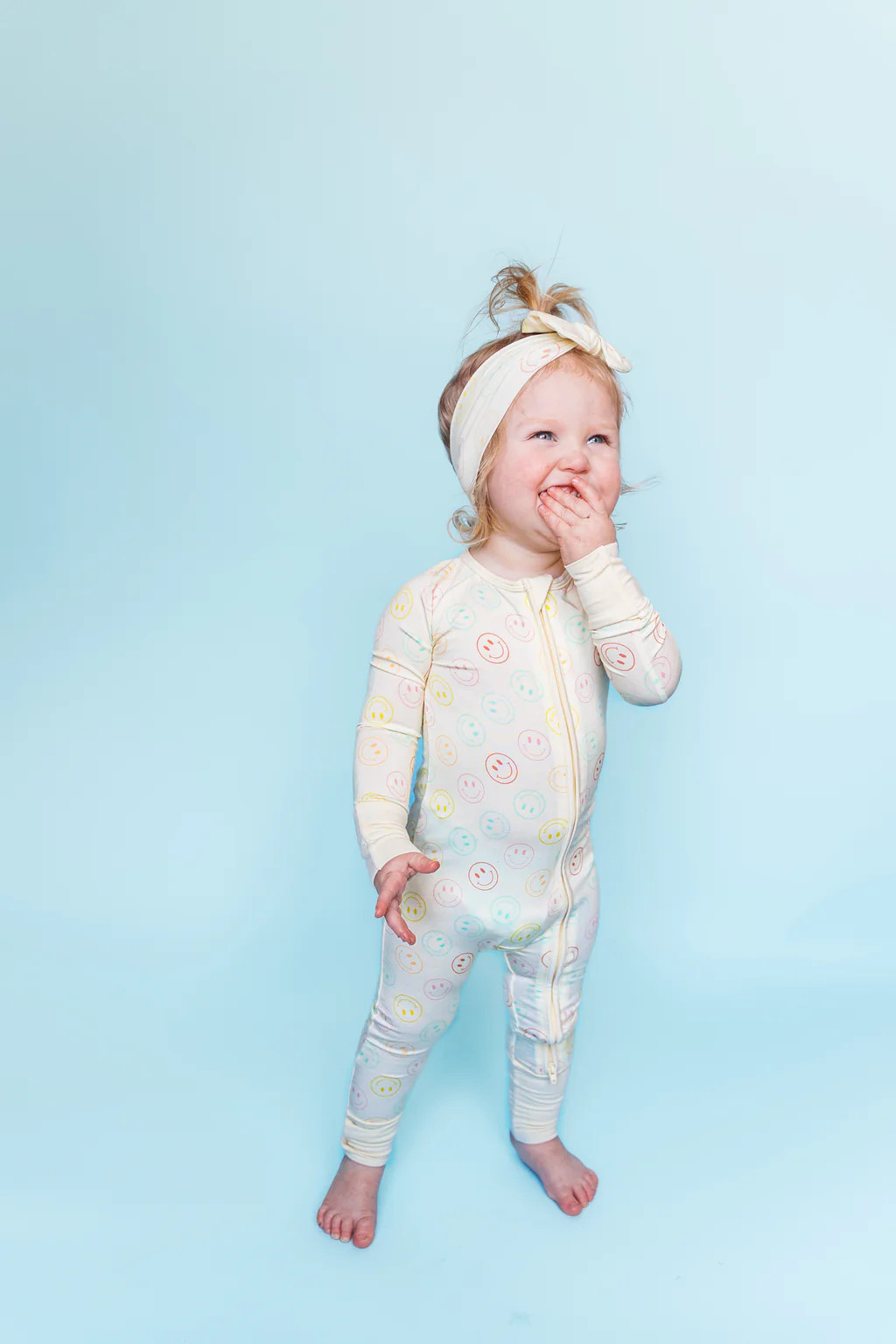 PASTEL SMILES DREAM ROMPER | Dream Big Little Co.