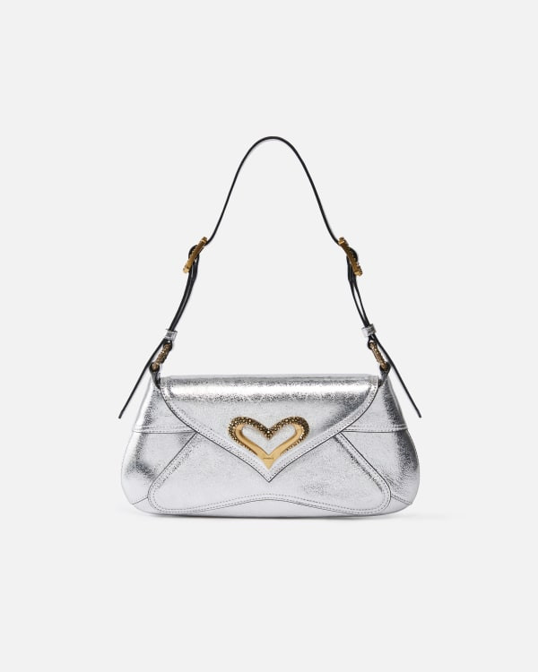 Laminated leather 520 shoulder bag | PINKO (Global)