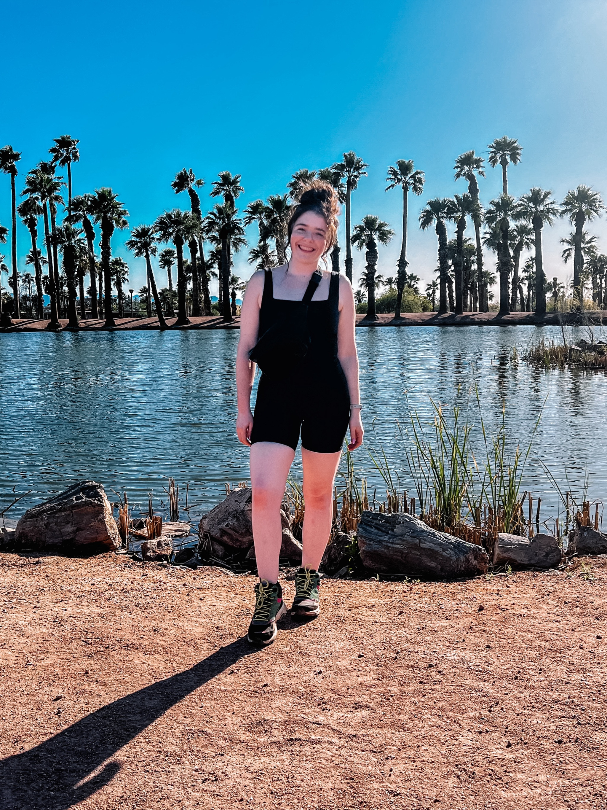 The perfect outfit for a workout, hike, or lounging around. I am wearing a medium in both. I love the hiking shoes from Merrell. I would say they run true to size.

#LTKFindsUnder100 #LTKTravel #LTKActive