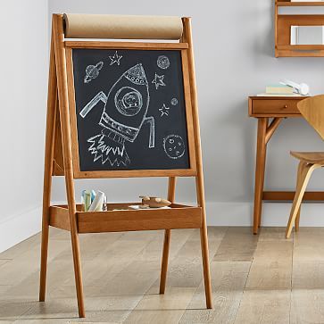 Mid-Century Art Easel - Acorn | West Elm (US)