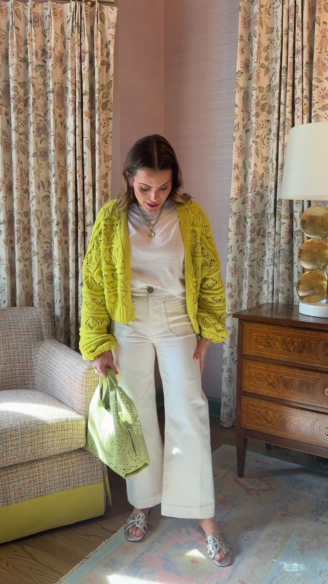 Easy spring outfit from @Anthropologie // wearing 25 in pants, xs in tee 

#LTKSeasonal