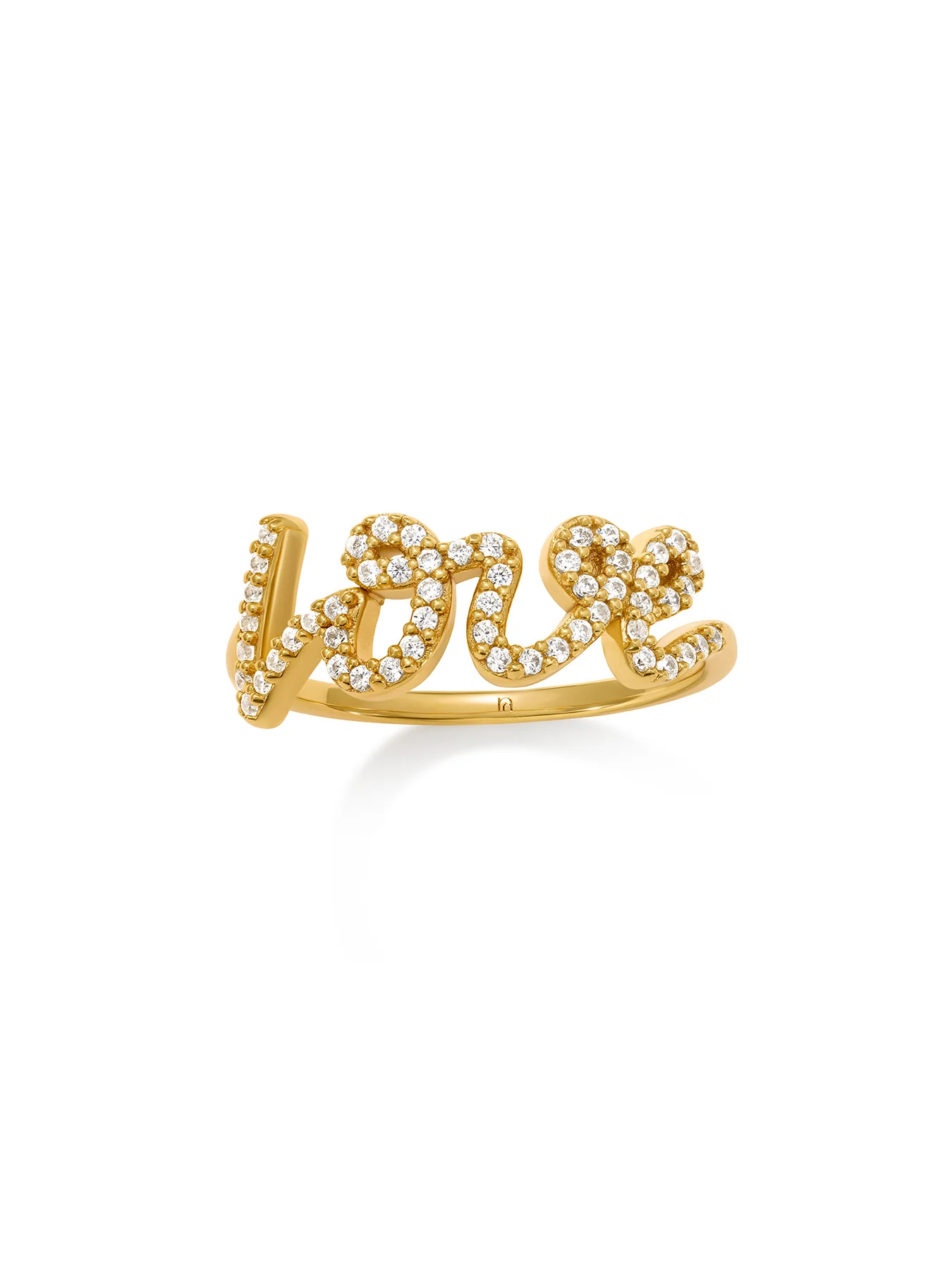 LOVE - Ring • Color: 18K Yellow Gold | Ninety-9