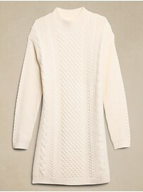 Cable Mini Sweater Dress | Banana Republic Factory | Banana Republic Factory