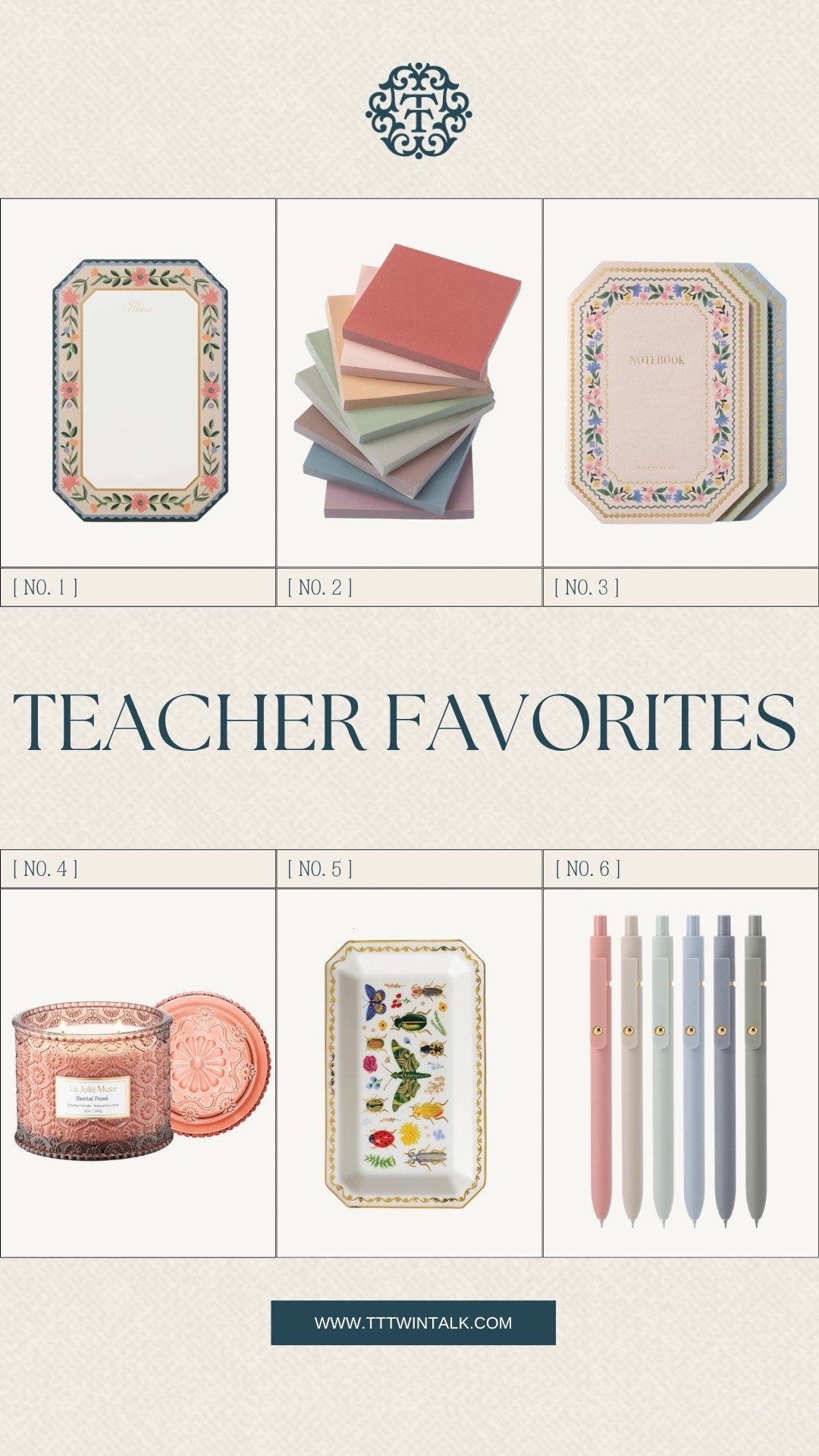 Pretty stationery can make planning, grading, and note-taking a little more enjoyable. These teacher favorites add soft colors and thoughtful details to your everyday routine. They're simple finds that bring a little extra charm to your desk.

#LTKSeasonal #LTKOver40 #LTKMidsize