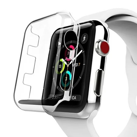 Apple Watch Series 3 38mm Crystal Clear Front Protector Case | Walmart (US)