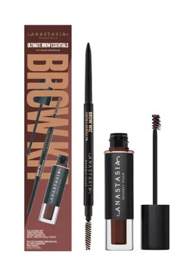 Anastasia Beverly Hills Ultimate Brow Essentials Kit, Dark Brown | Belk