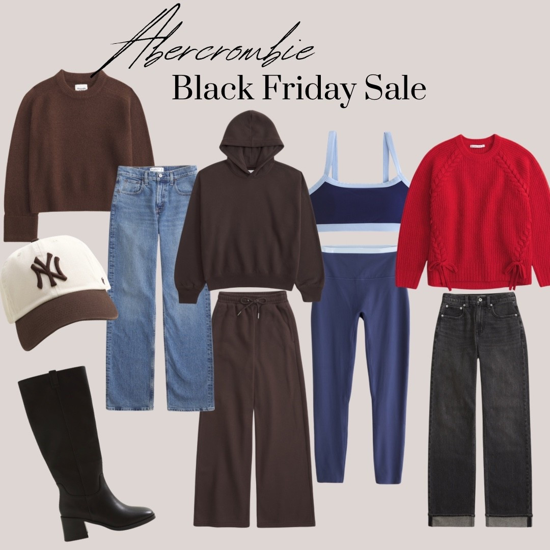 Abercrombie Black Friday Sale! Use with stackable code CYBERAF to get extra $$ off. 
#blackfridaysale #abercrombie

#LTKCyberWeek #LTKGiftGuide #LTKHoliday