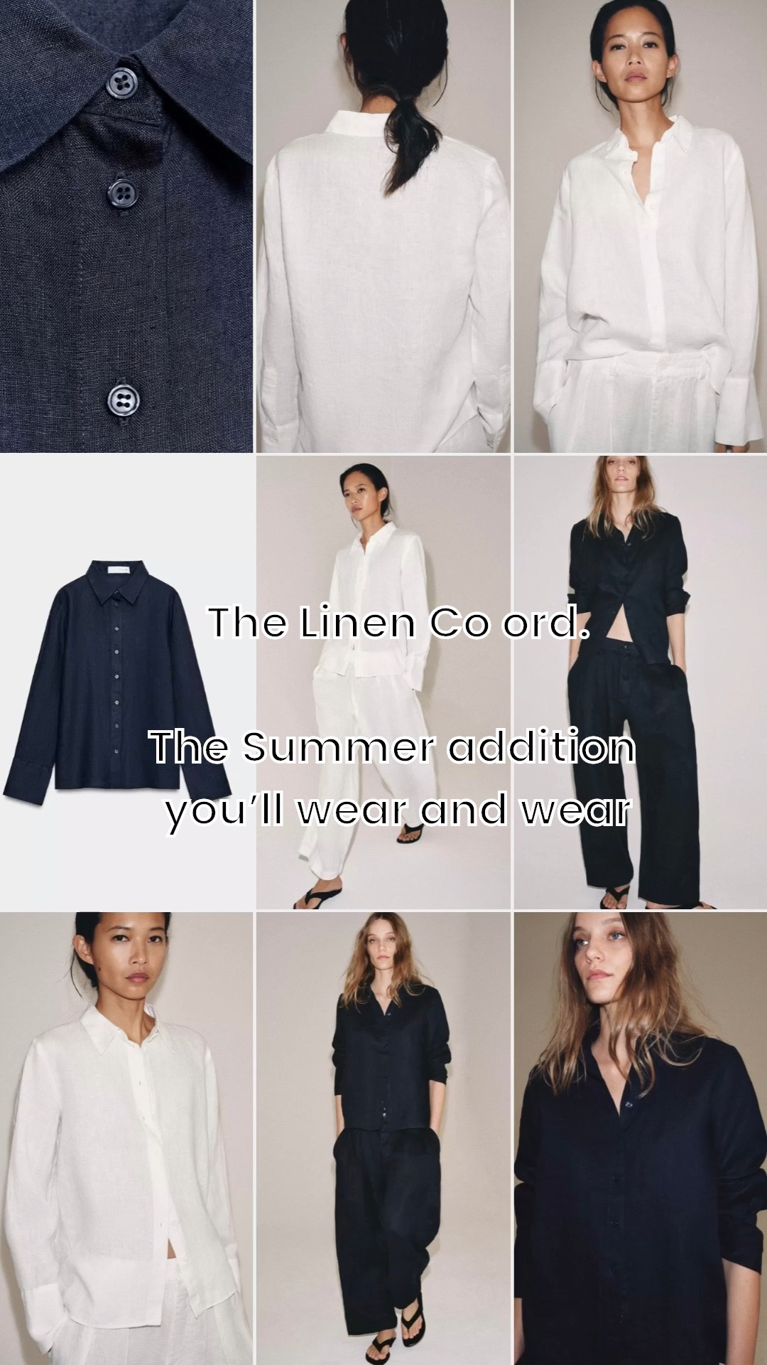 When choosing summer pieces think of how you’ll wear it. This co ord is great for holidays, city breaks, summer parties, bbqs, long lunches - the list goes on. Available in off white and rich navy

#LTKspring #LTKstyletip #LTKuk