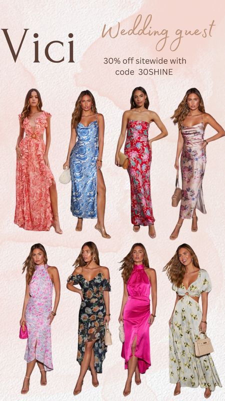 Wedding guest dress from VICI 
Code 30SHINE for 30% off sitewide 

#wedding guest dress, spring dress, summer dress, wedding, vici 




#LTKstyletip #LTKwedding #LTKfindsunder100