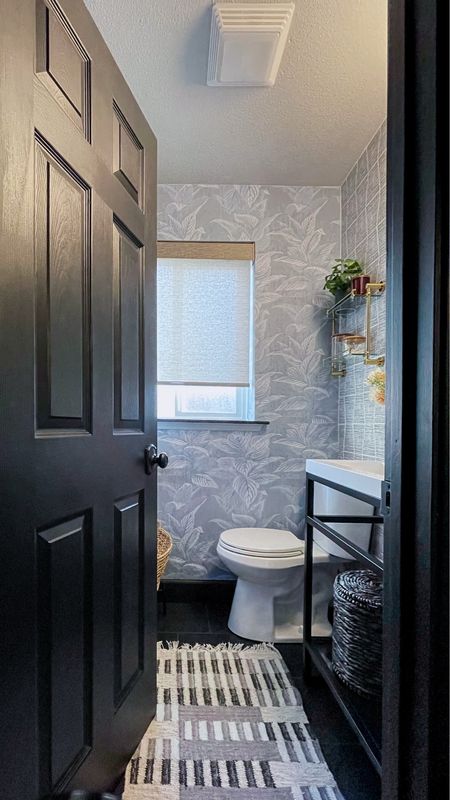 a diy bathroom renovation that’s small on space… not style

#LTKhome