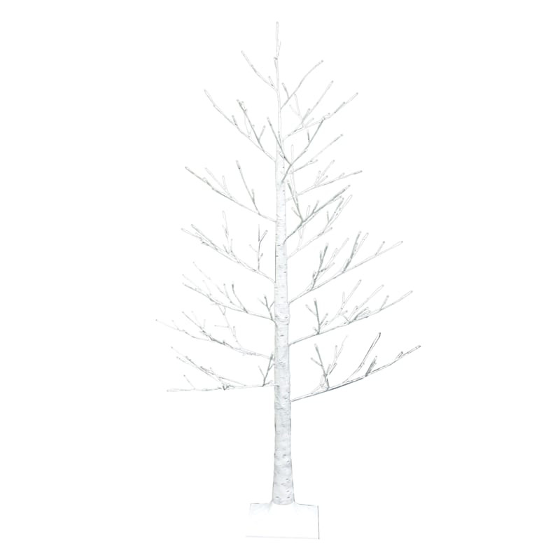 Pre-Lit White Birch Tree, 5' | At Home