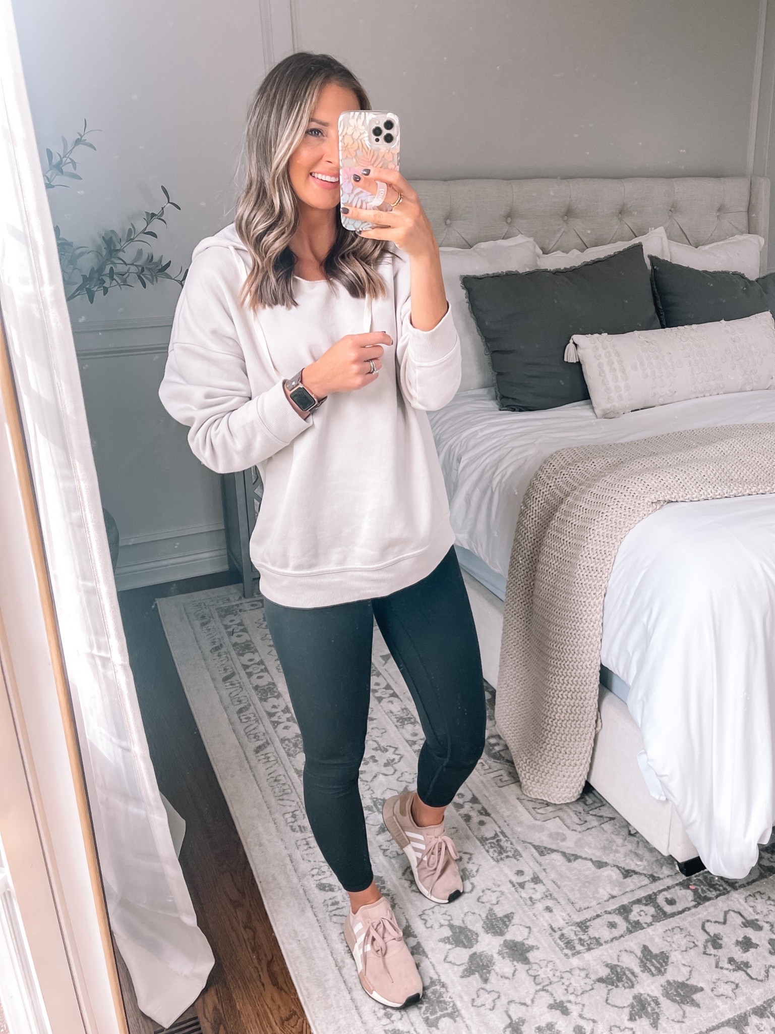 Casual fall outfit Target hoodie on sale! 

Hoodie sized up to a medium
Leggings tts
Shoes linked similar



#LTKsalealert #LTKstyletip #LTKSeasonal