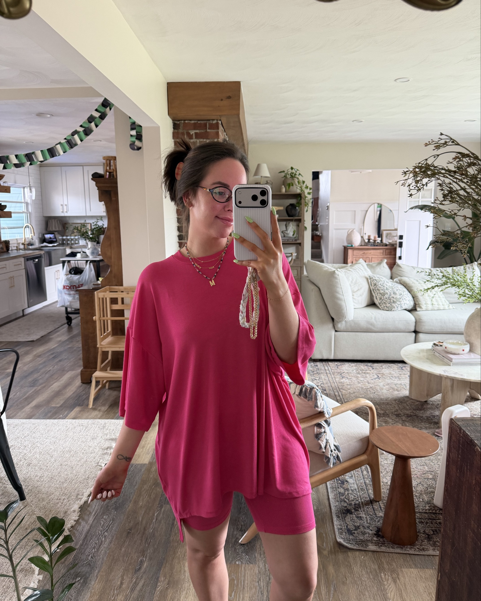 Electric pink weekend set 🙌🏼 finally a 70+ degree day! Feels amazing outside! In a size medium. I liveee in these sets in the spring / summer. Perfect for mom life!

Use my code: makaylaj15 for a discount!🥰💘

The foxy kind, gifted, spring and summer, ribbed knit set, everyday lounge 

#LTKdayinmylife #LTKActive #LTKmomlife