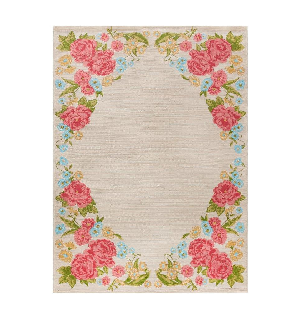 The Pioneer Woman 6' x 9' Sweet Rose Outdoor Rug - Walmart.com | Walmart (US)