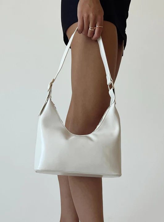 Glazier Shoulder Bag White | Princess Polly US