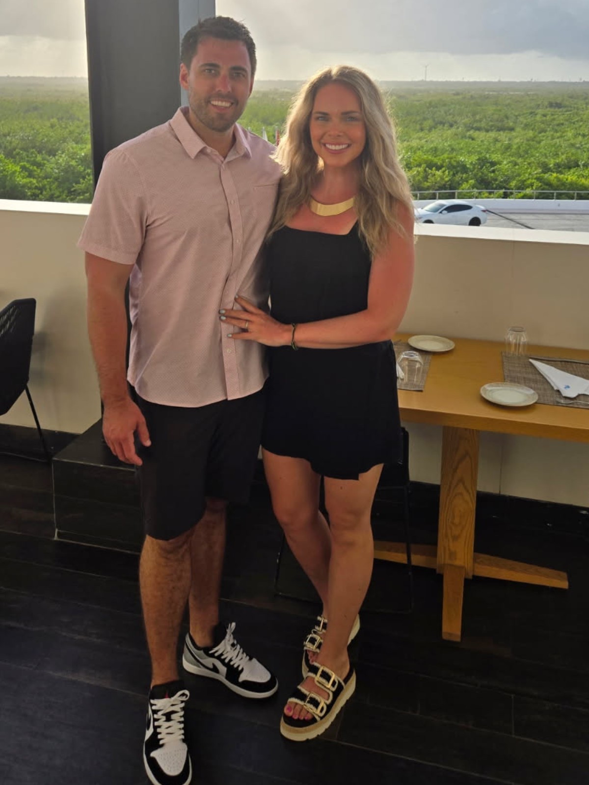 I’m wearing a medium in both. Go up in sandals  

#LTKTravel #LTKSeasonal #LTKStyleTip