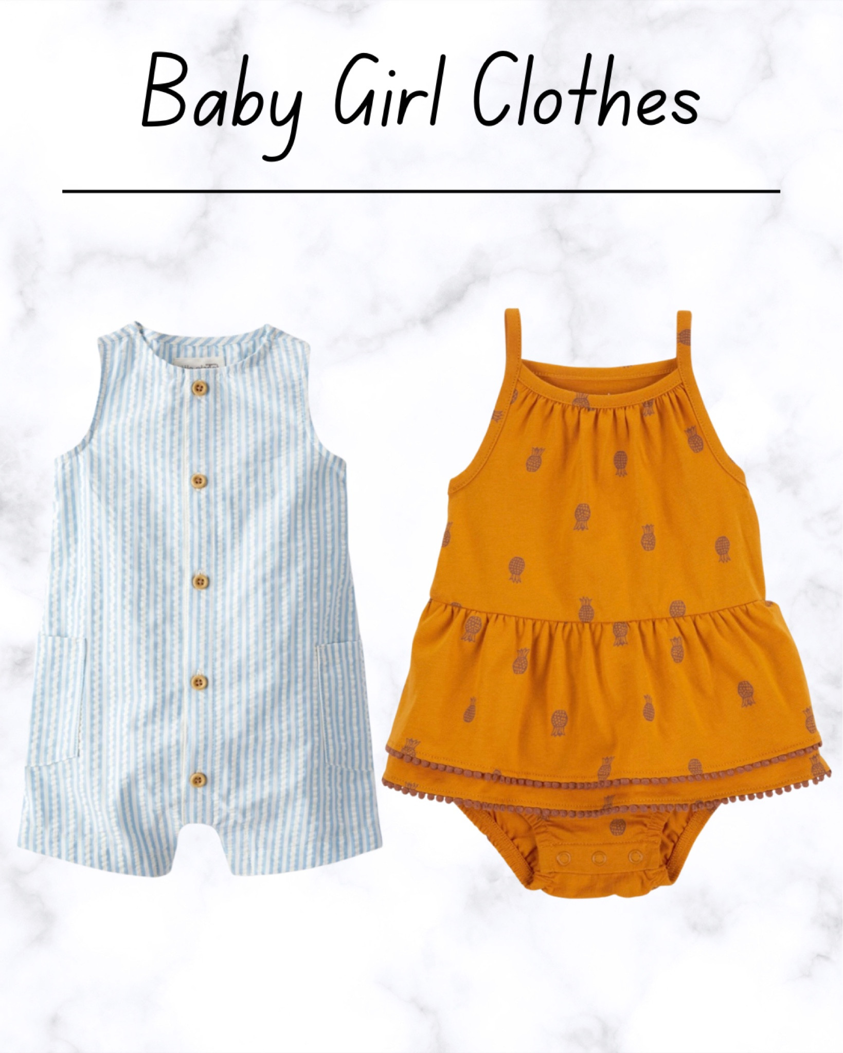 Check out these baby outfits 

Baby onesies, baby one piece, family, baby, toddler, baby beach outfit, carters summer baby clothes, baby clothes, baby romper, baby dress, baby outfit, baby shower, baby gift idea 

#LTKbaby #LTKfamily #LTKkids