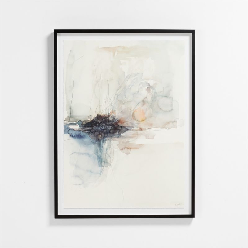 'Further Woodland' Large Framed Reproduction Wall Art Print 41"x55" by Beverly Fuller + Reviews |... | Crate & Barrel