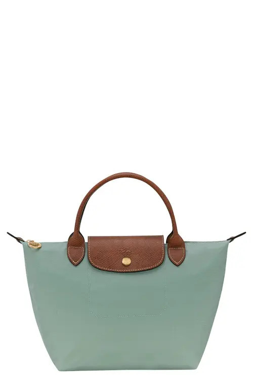 Longchamp Small Le Pliage Original Top Handle Bag in Celadon at Nordstrom | Nordstrom