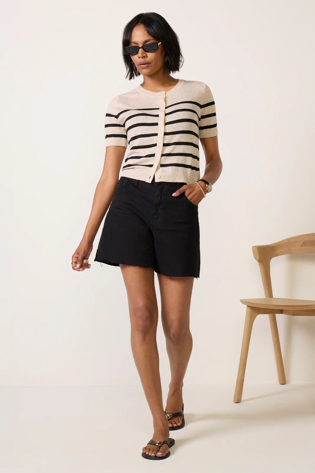 KUT FROM THE KLOTH Women's Hailey Short 6', Black | Evereve
