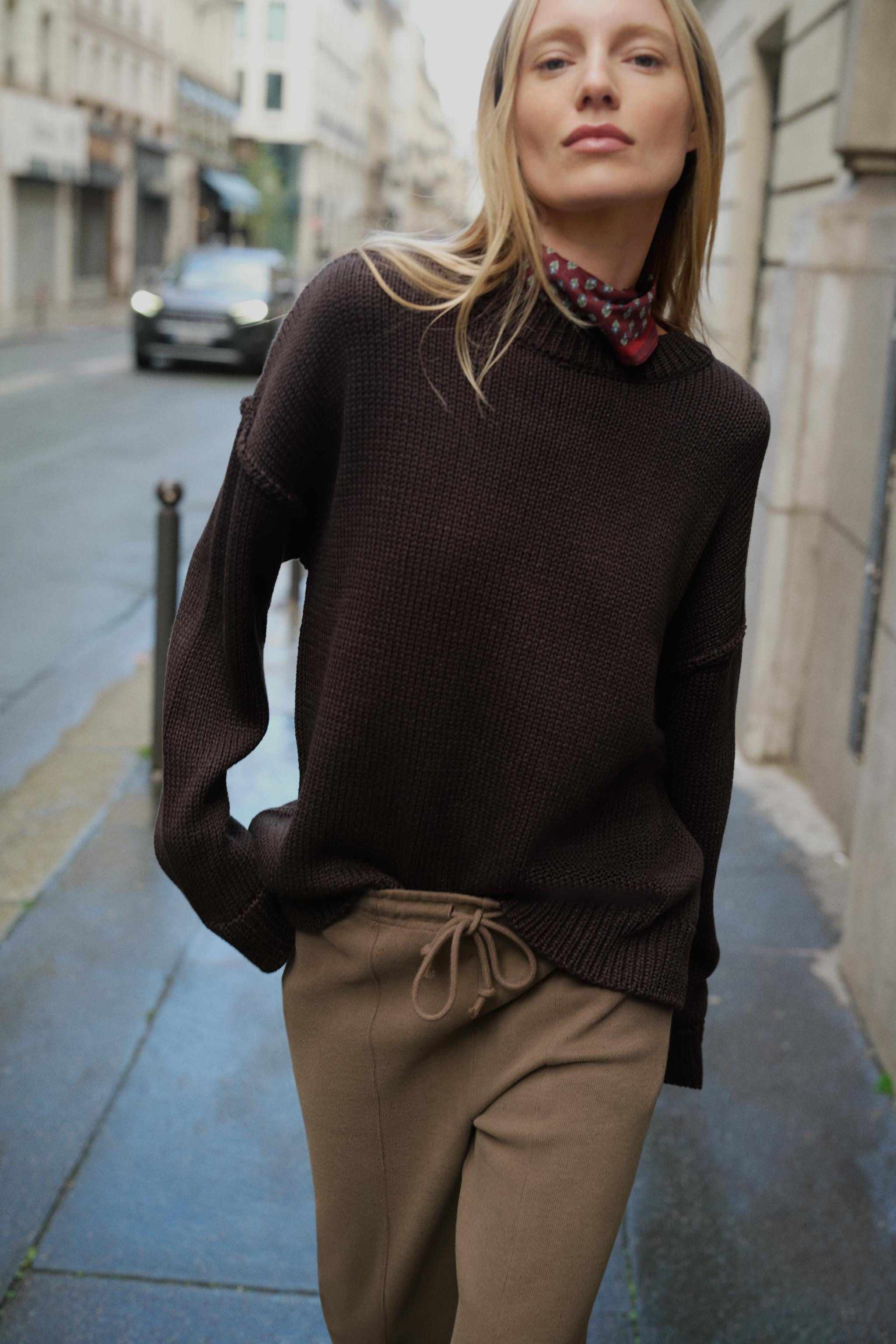 SOFT WIDE LEG PANTS | Zara US