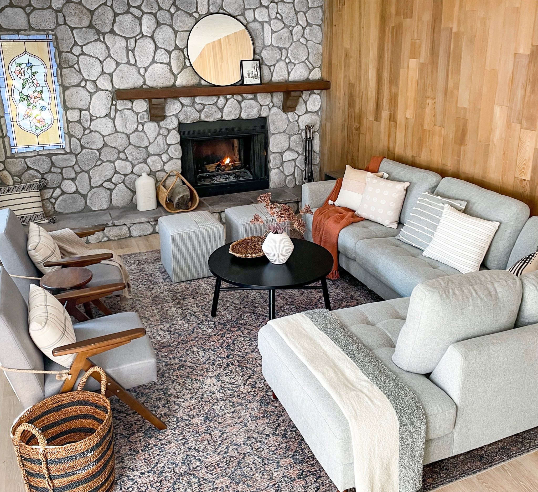 Cozy Living Room Style #ltkcabin #ltkhome