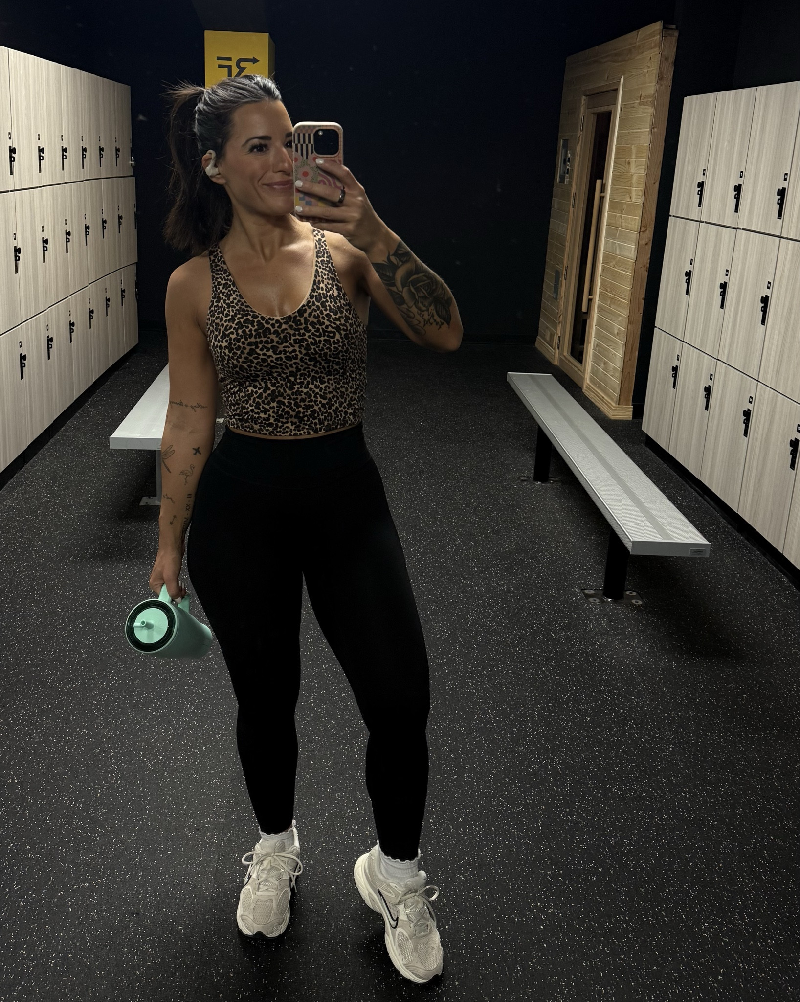 GYM OOTD // TTS 🤎 🐆 

#LTKfitnessgoals #LTKActive #LTKgrwm