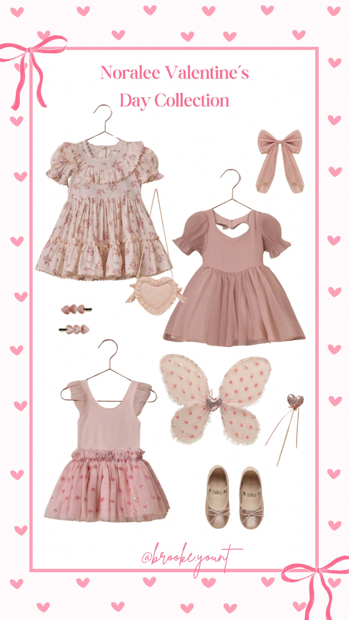 Noralee just launched their Valentines Day Capsule Collection and I want everything for my daughter. Sharing my favorites 🫶🏼 

Use ‘BYOUNTXRYLEECRU’ for 15% off at checkout (first time customer only). 

Valentines Day Outfit Ideas, Heart Outfit, Girly Toddler Outfits, TuTus, Bows, Ballet, Princess Fairy, Toddler Dress Up, Rylee and Cru  

#LTKFindsUnder100 #LTKFamily #LTKKids